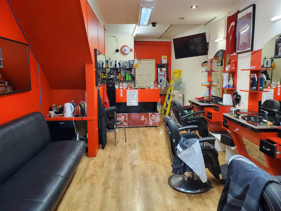 Tarkan barber inside Tarkan barber inside